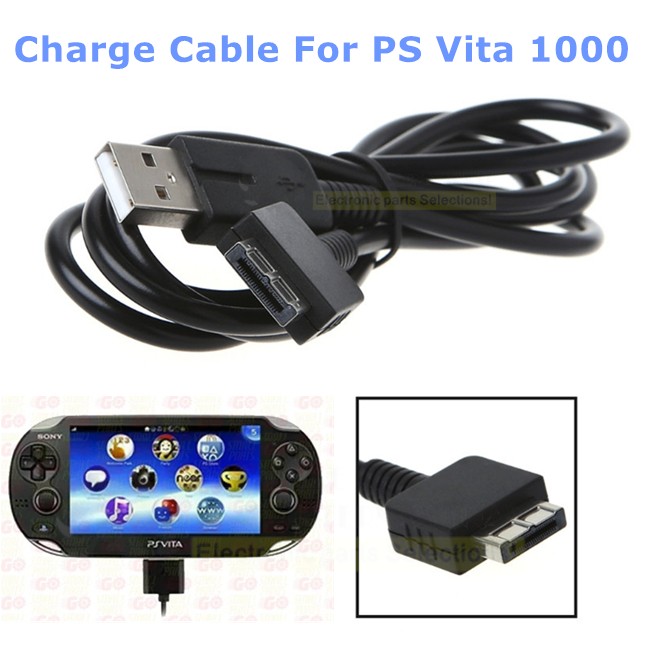 USB Charger Charging Data Sync Transfer Cable For Sony PlayStation PS Vita 1000