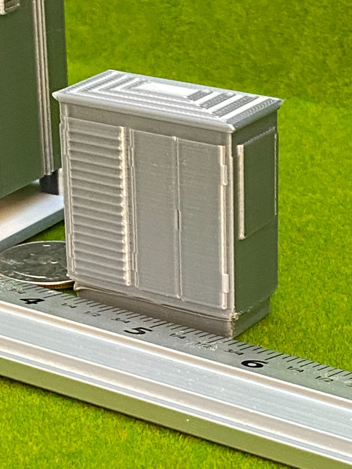 O Scale Signal Equipment Set – Relay Shed & Trackside Cabinet 1:48 Model RR