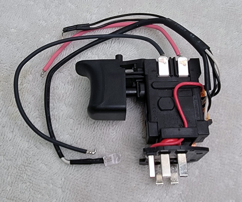 SNAP-ON TOOLS CTRS761 14.4V RECIPROCATING SAW TRIGGER SWITCH ASSEMBLY NEW