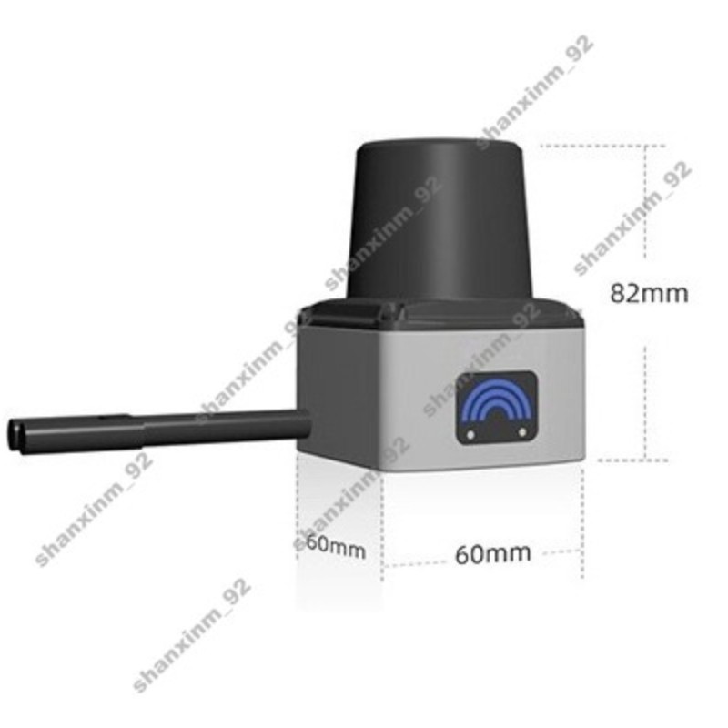 65m Range 30mm Accuracy LIDAR Scanner use in AGVs/AMR/Drones Navigation Safety