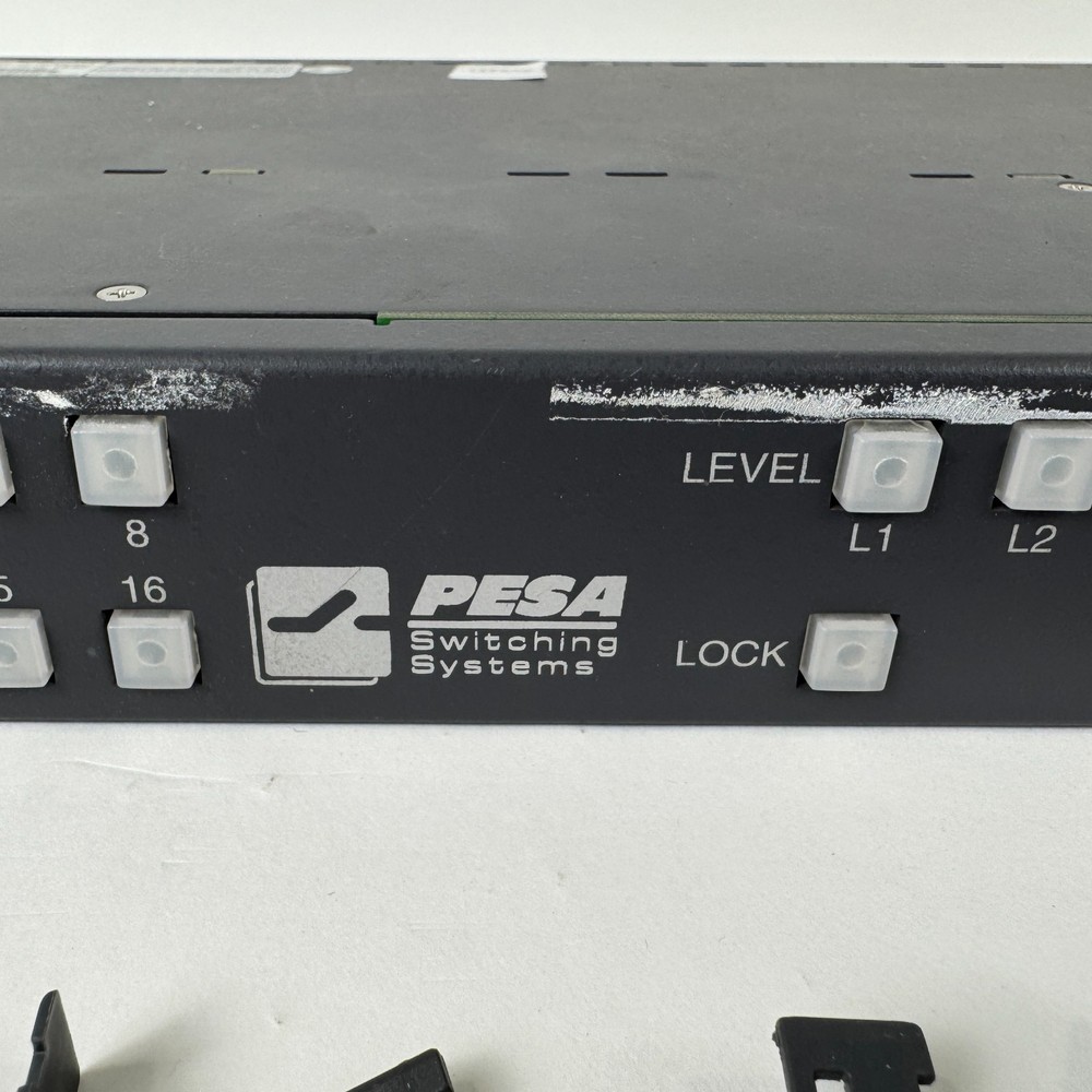 PESA Switching Systems OCELOT Mainframe Assembly Broadcast Router – Untested