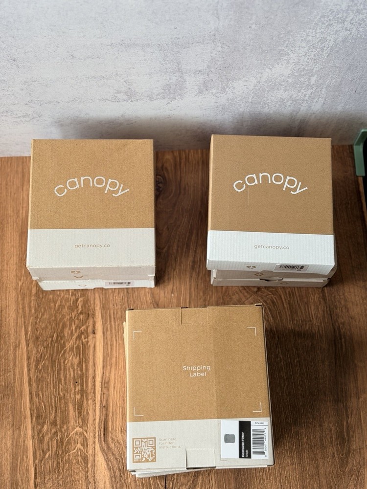 Canopy Bedside Humidifier Replacement Filters – 2 Pack (Genuine, Open Box)