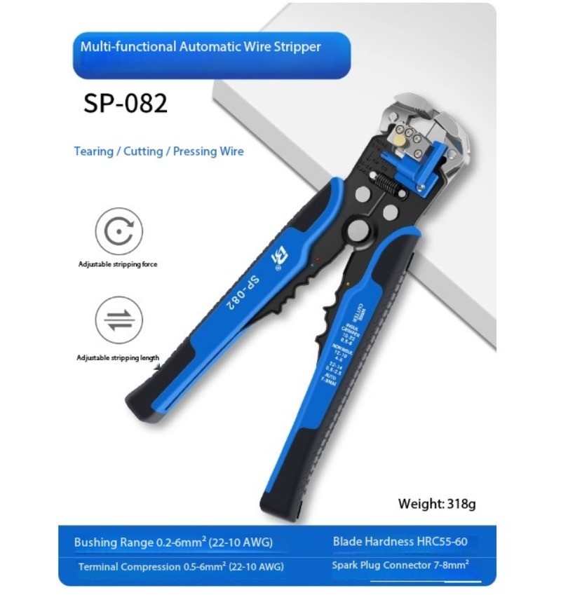 Fully Automatic Wire Stripper Multi-Functional Electrician's Wire Stripper