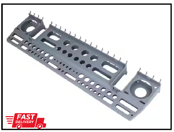 Gray Wall-Mount or Peggable Multi-Purpose Tool Storage Holder