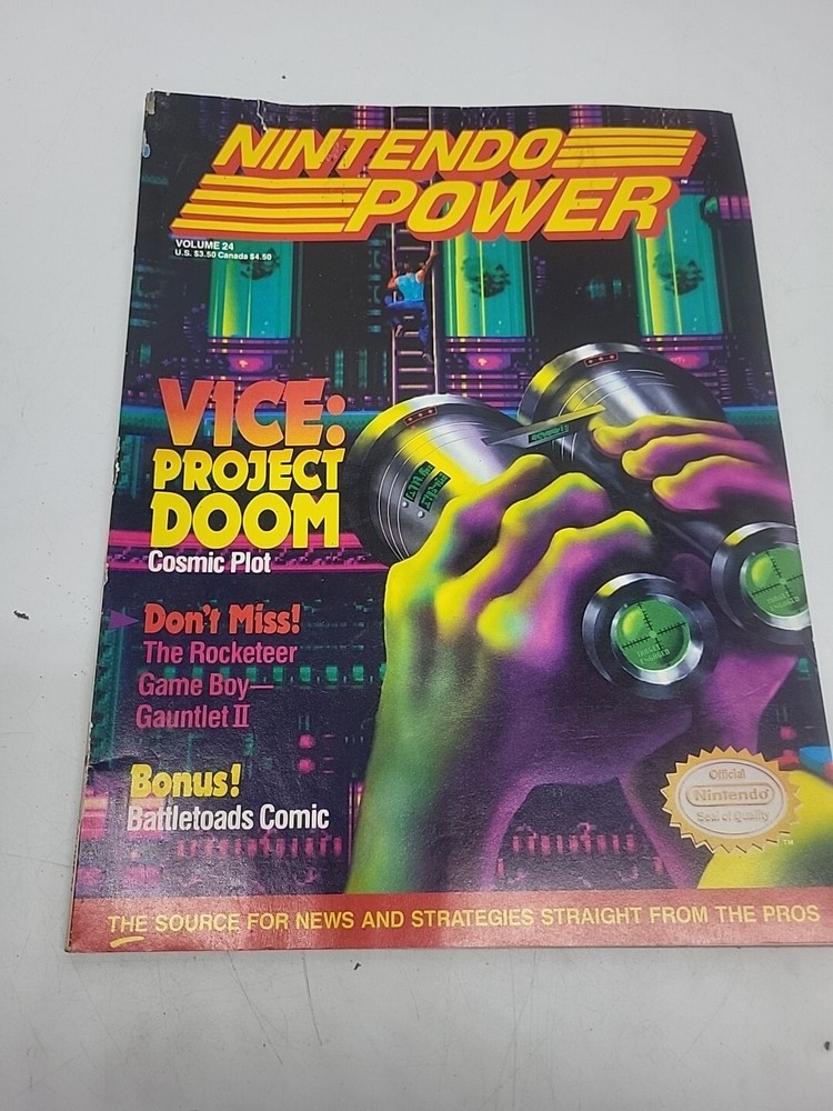 Nintendo Power (Volume 24) Vice: Project Doom No Poster