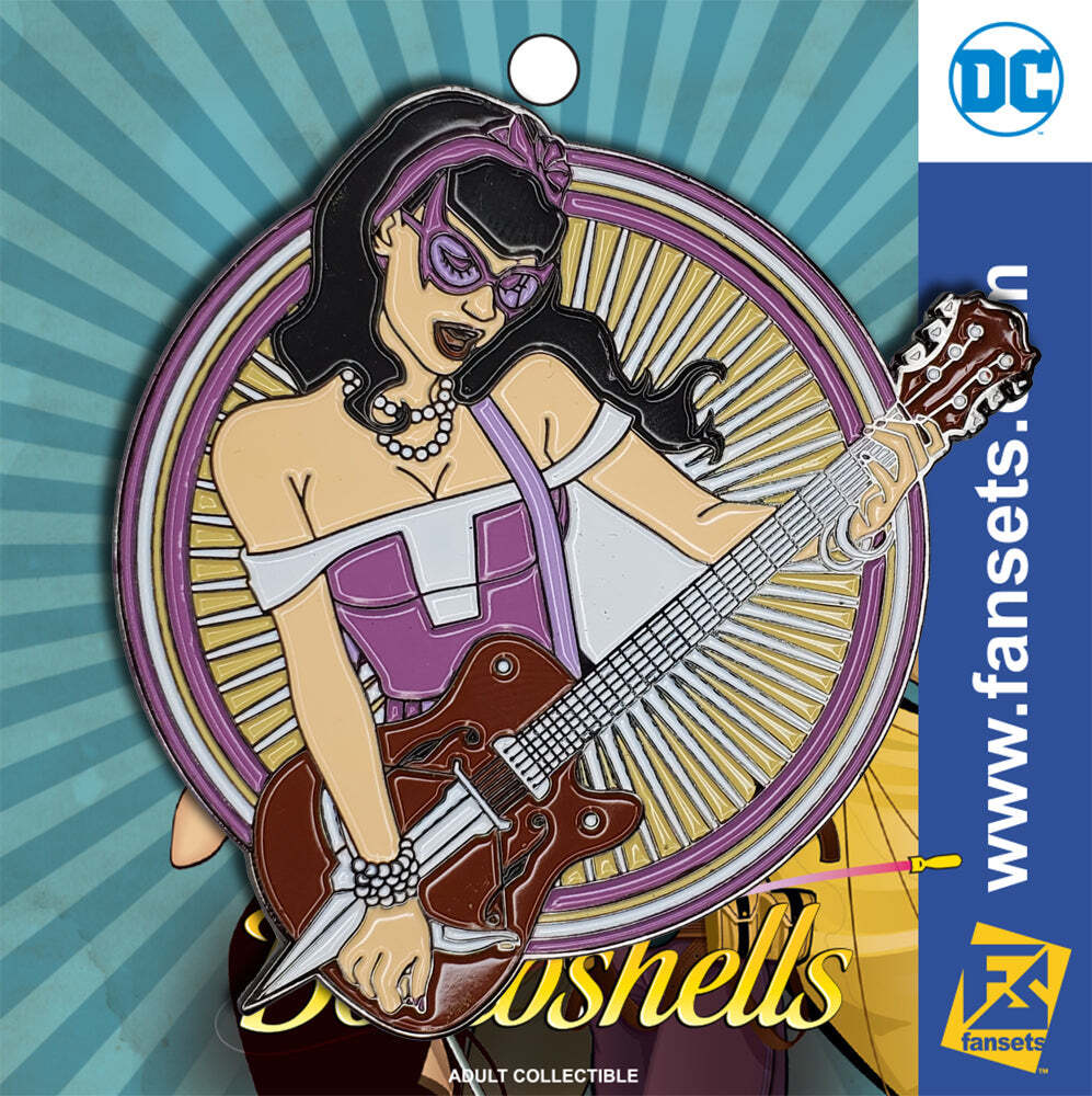DC Comics Bombshells HUNTRESS Licensed FanSets Pin