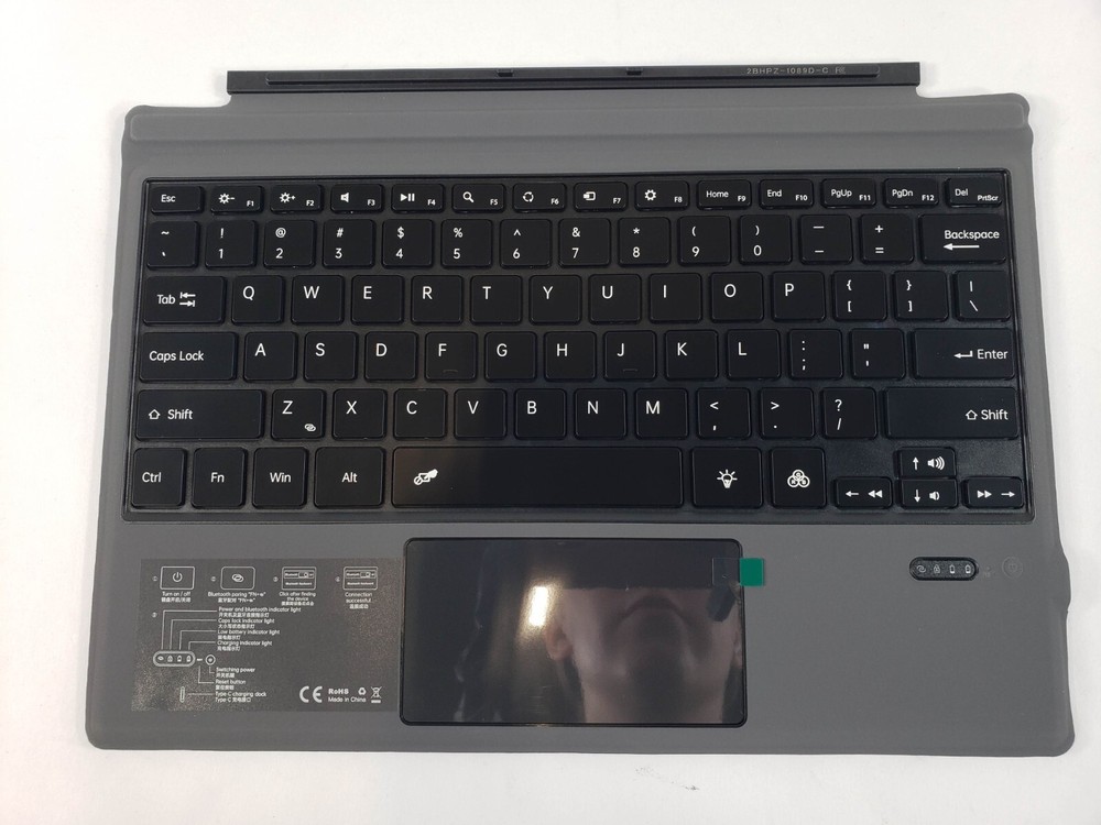 Wireless Keyboard Type Cover Trackpad Mouse Replacement Microsoft Surface Pro