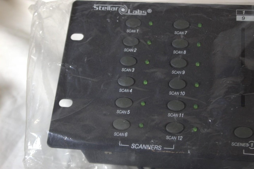 Stellar Labs DMX-192 192 Channel Programmable DMX lighting controller