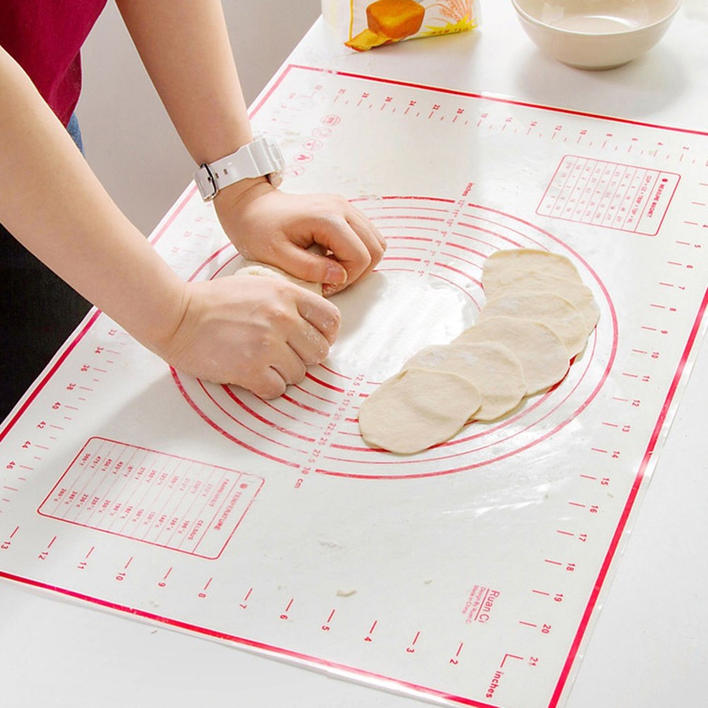 Pastry Rolling Mat Baking Silicone with Measurements Kitchen Tools