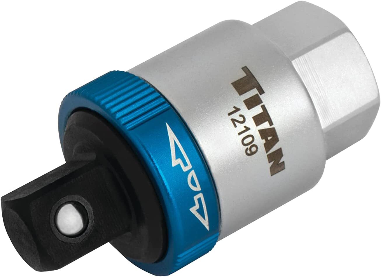 Titan 12109 1/2-Inch Drive Ratcheting Breaker Bar Adapter