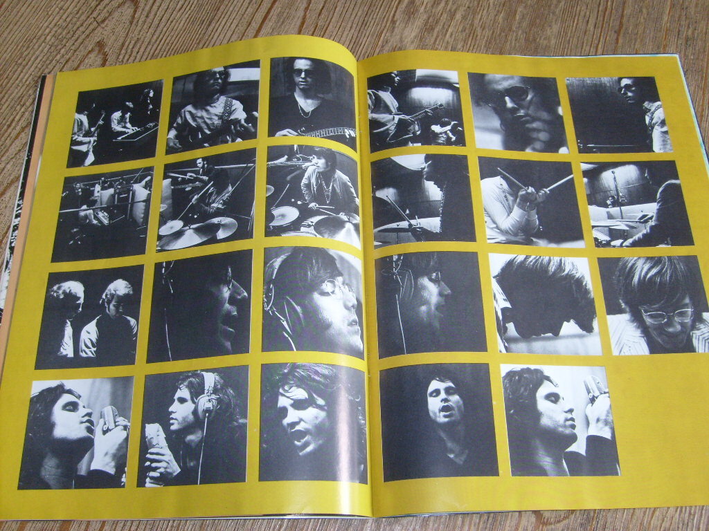 The Doors Concert Tour Program 1968 Jim Morrison Ray Manzarek Robby John