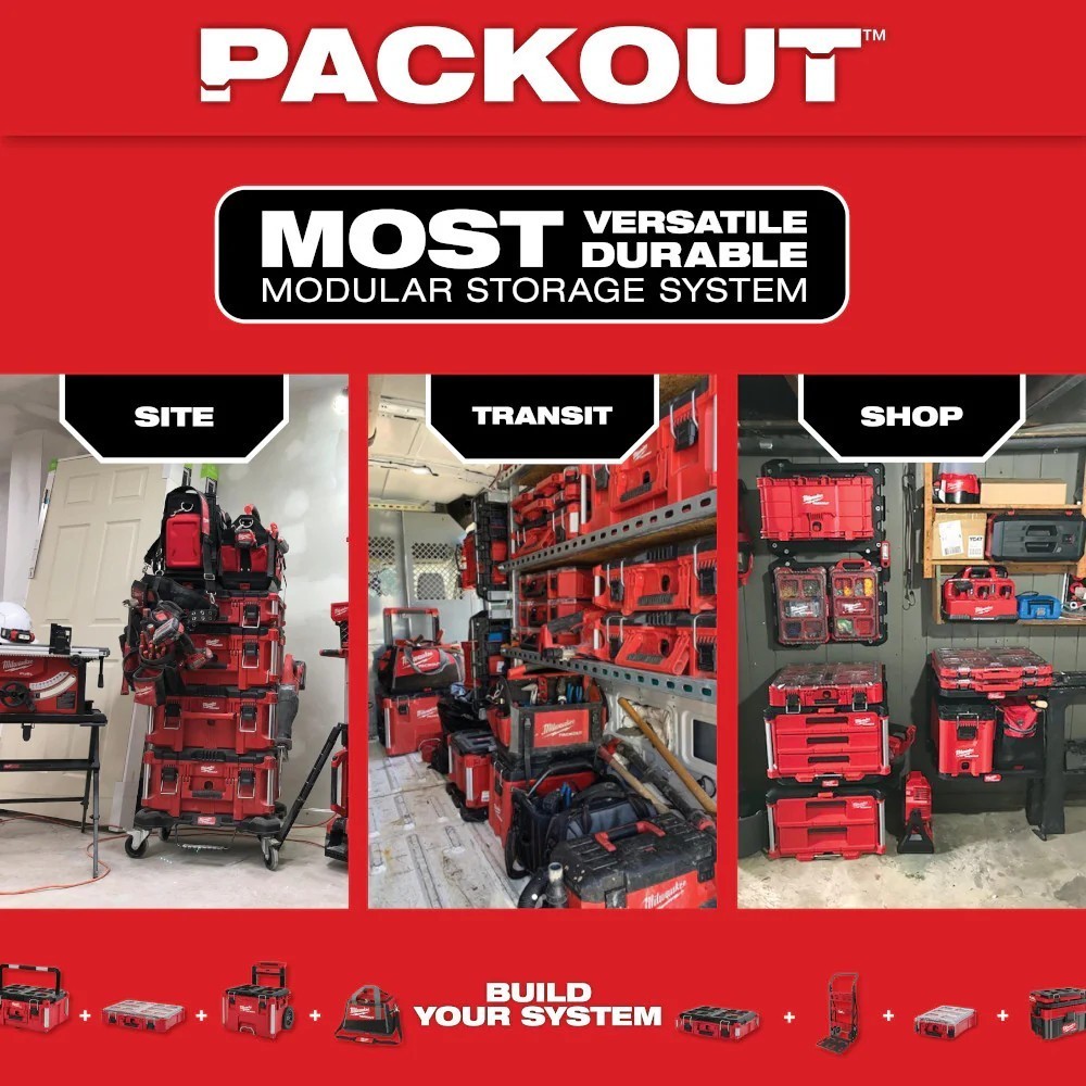 Milwaukee 48-22-8488 PACKOUT Customizable Impact Resistant Durable Work Top