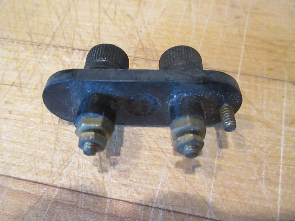 EBY 1920's vintage radio Double Binding Posts