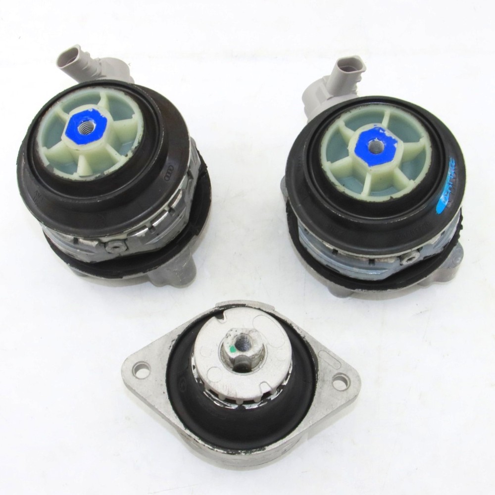 3X Sensor Engine Mount Kit 4E0199381FL 4E0199381FN 4E0199267S for Audi S8 A8