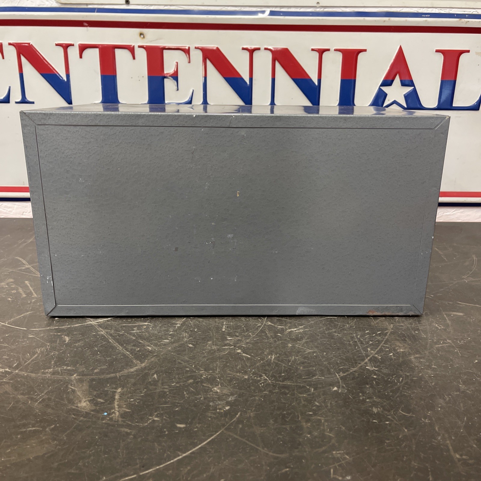 Vintage Craftsman Manufacturing Industrial Metal 8 Drawer Small Parts Cabinet