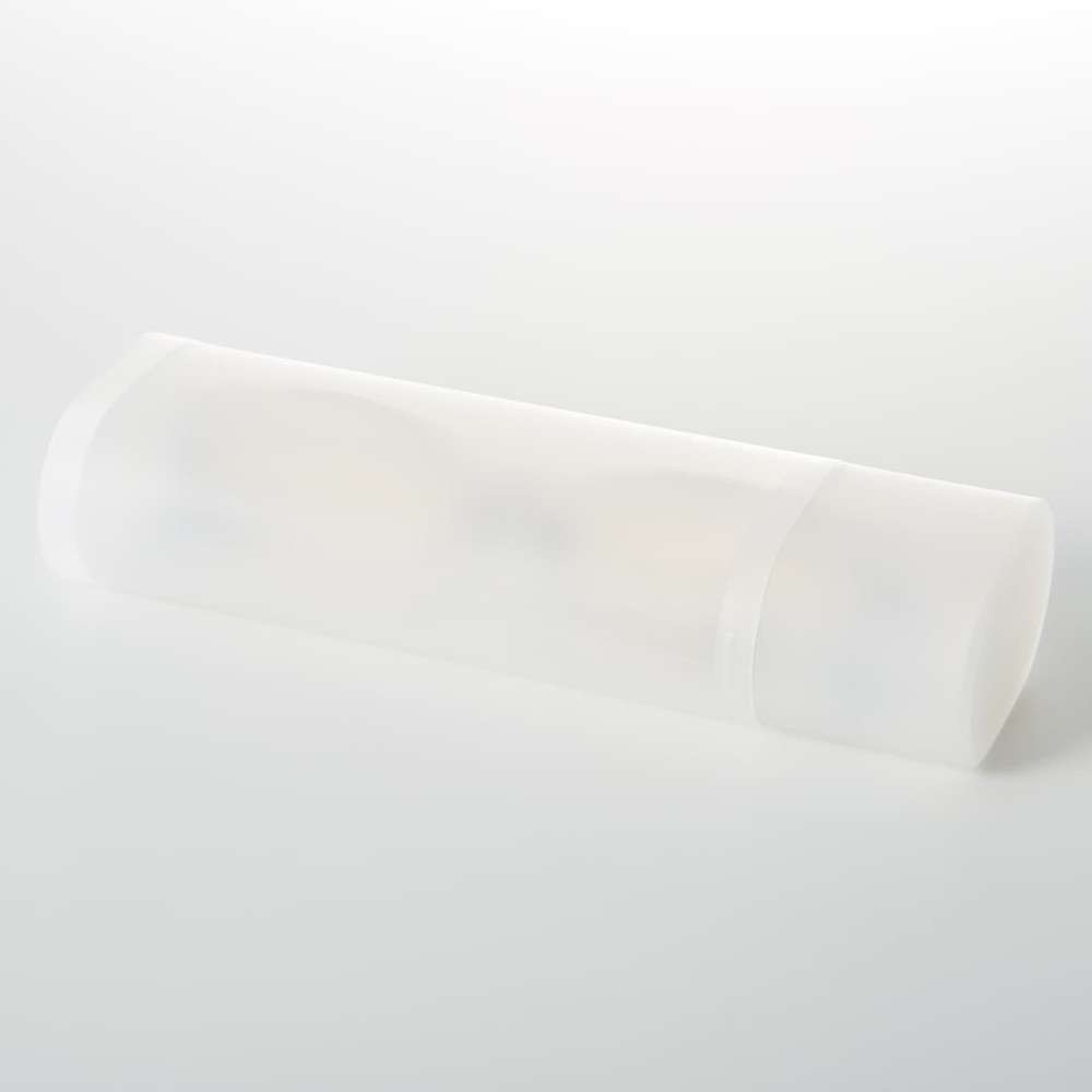 New MUJI Polypropylene Eyeglasses & Accessory Case Stand Type Small