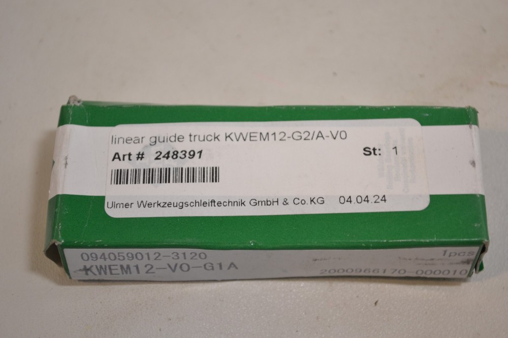 Linear Guide Truck KWEN12-G2-A-V0
