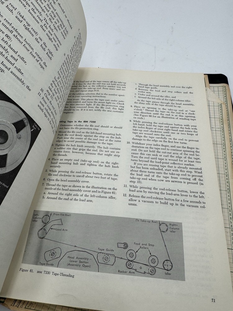 IBM 1130 RPG Language & 1401 Data Processing System Guide Vintage Rare