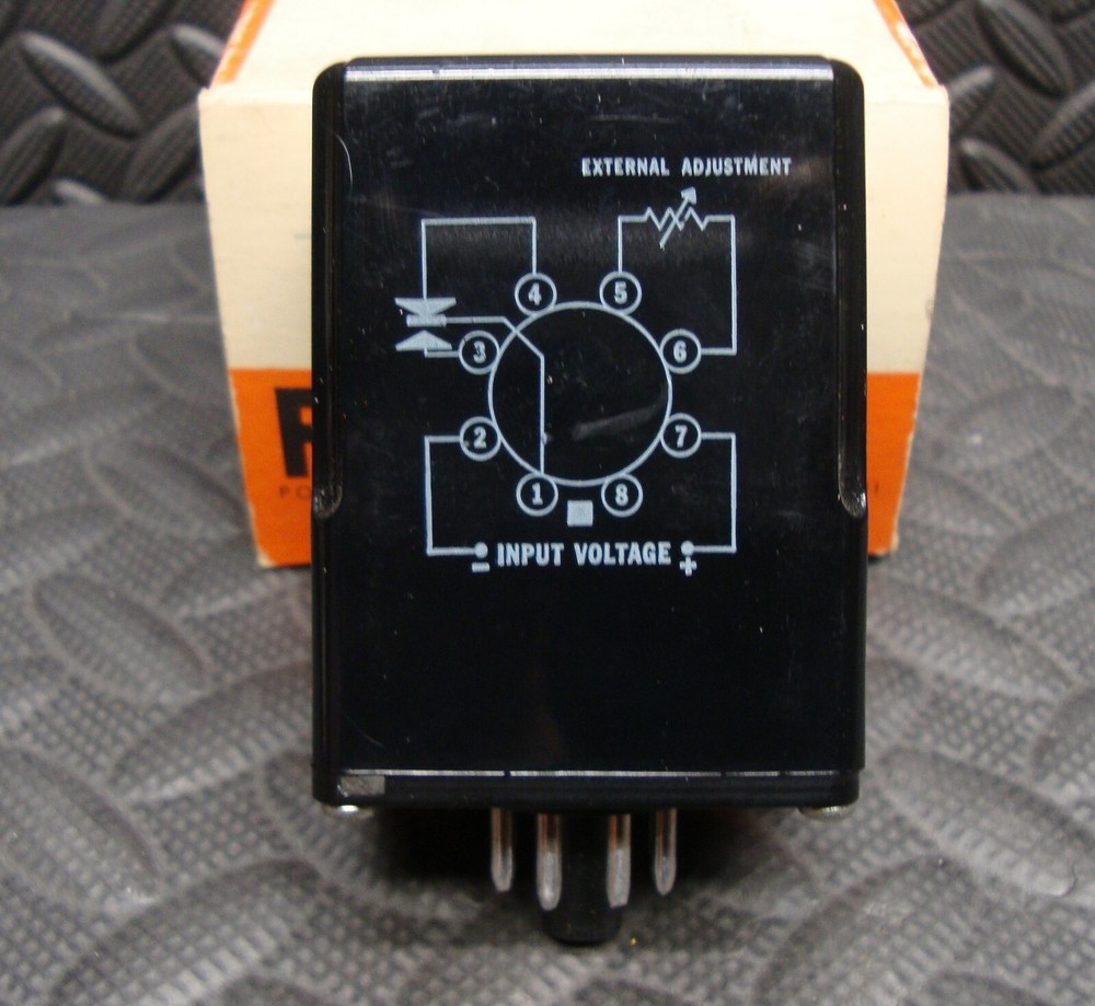 NEW PS Syracuse Electronics TE-13257 Timer Timing Relay .25-30 Seconds