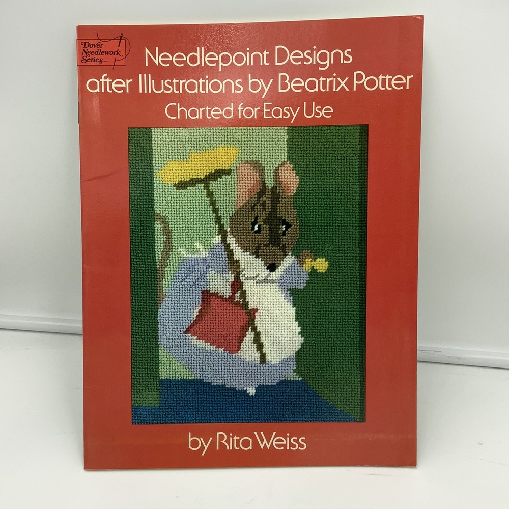 Needlepoint Designs after Illustrations by Beatrix Potter Vintage Pattern Book