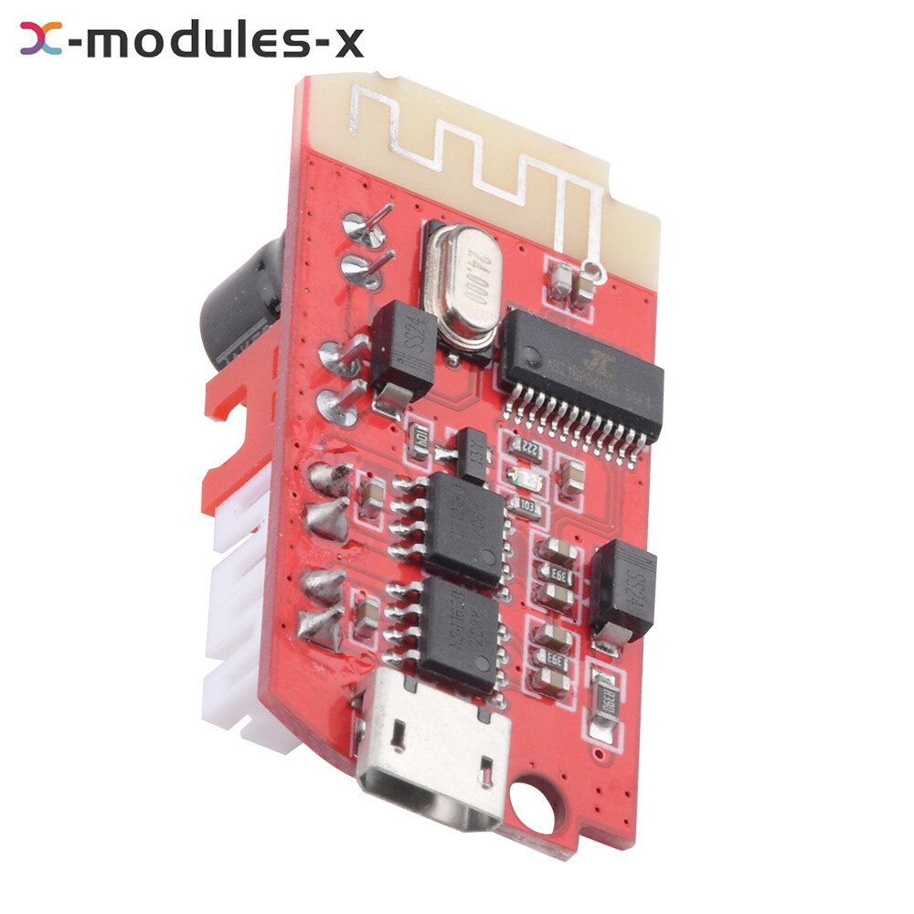 Dual Plate 3W Amplifier Board DIY Bluetooth Speaker Modification Module 3.7-5V