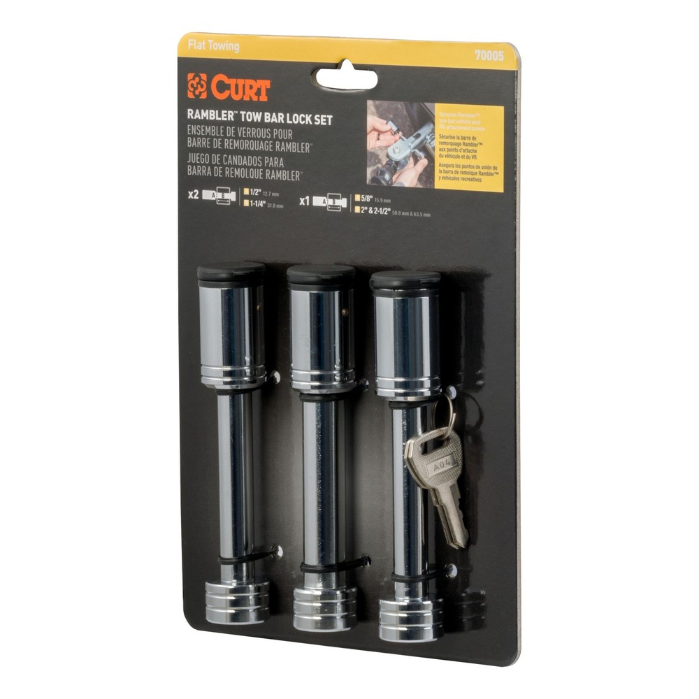 Curt Rambler Tow Bar Lock Set