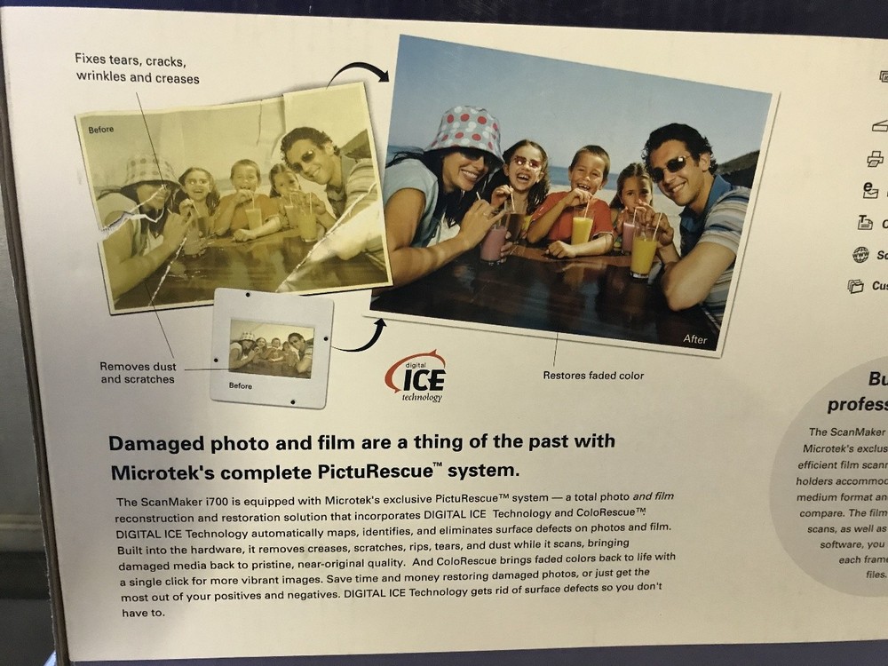 1-Microtek ScanMaker i700 & 1-Microtek 50 page document feeder ADF-700