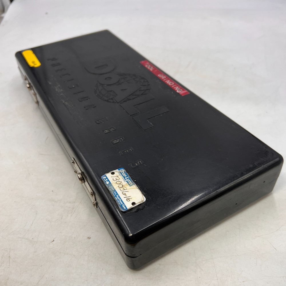 DOALL PRECISION GAGE BLOCKS PARTIAL SET RANGE SET METAL INCOMPLETE