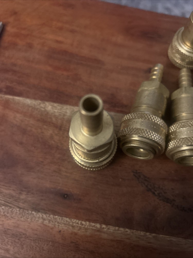 mcmaster carr 7 Quick Disconnect Hose Coupling Ms 3/8 Brass