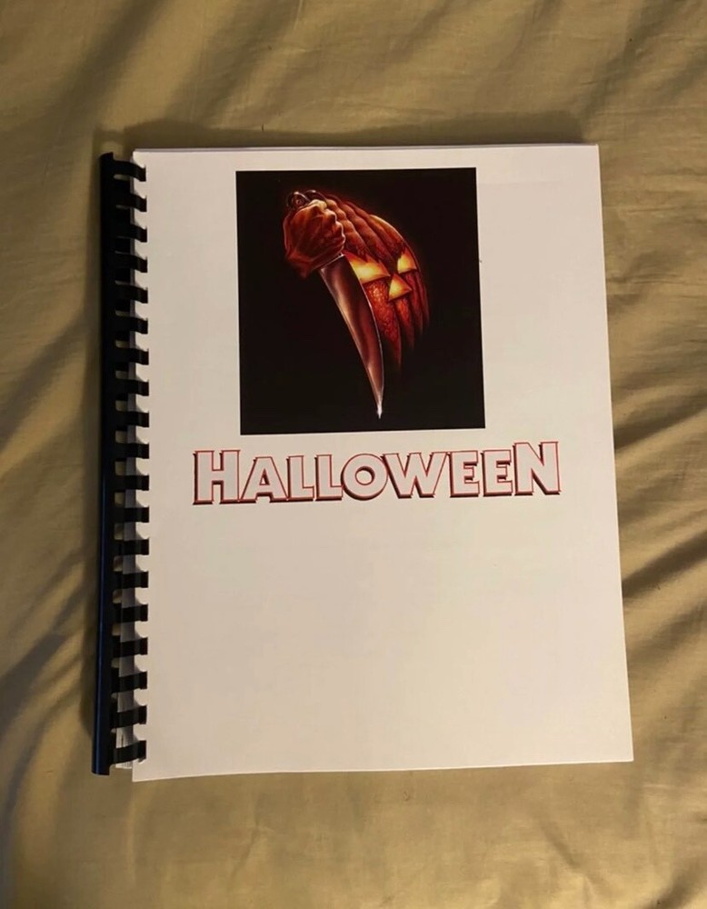 Halloween Horror Movie Script Reprint Full Screenplay unsigned