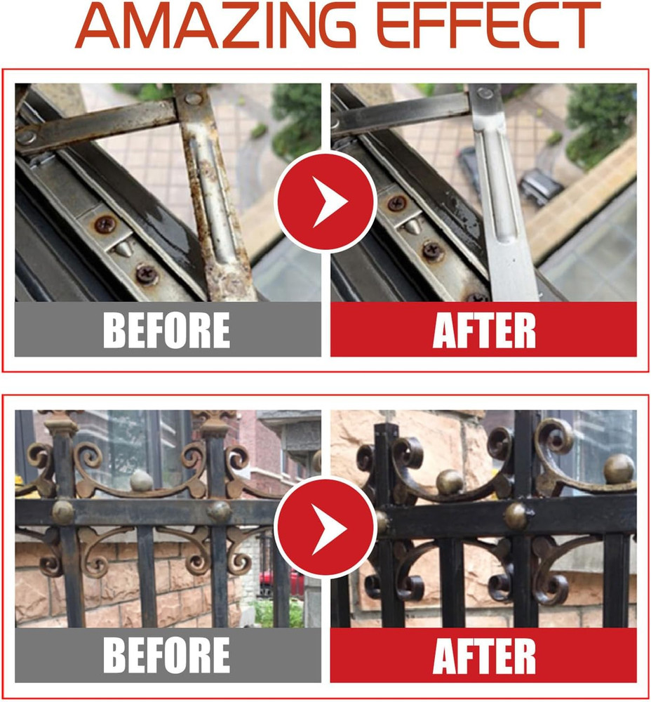 Rust Conversion Agent 300G, Multi-Functional Anti-Rust Paint, Water-Based Metall