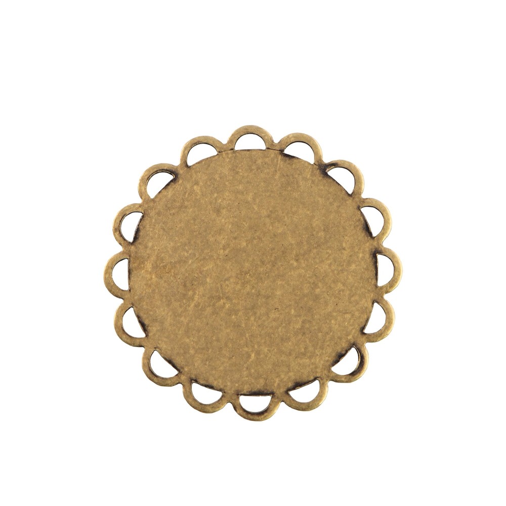 18mm Flat Pad Lace Edge Round Setting (8)