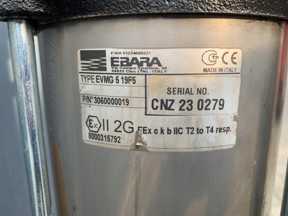 EBARA EVMG 5 19F5