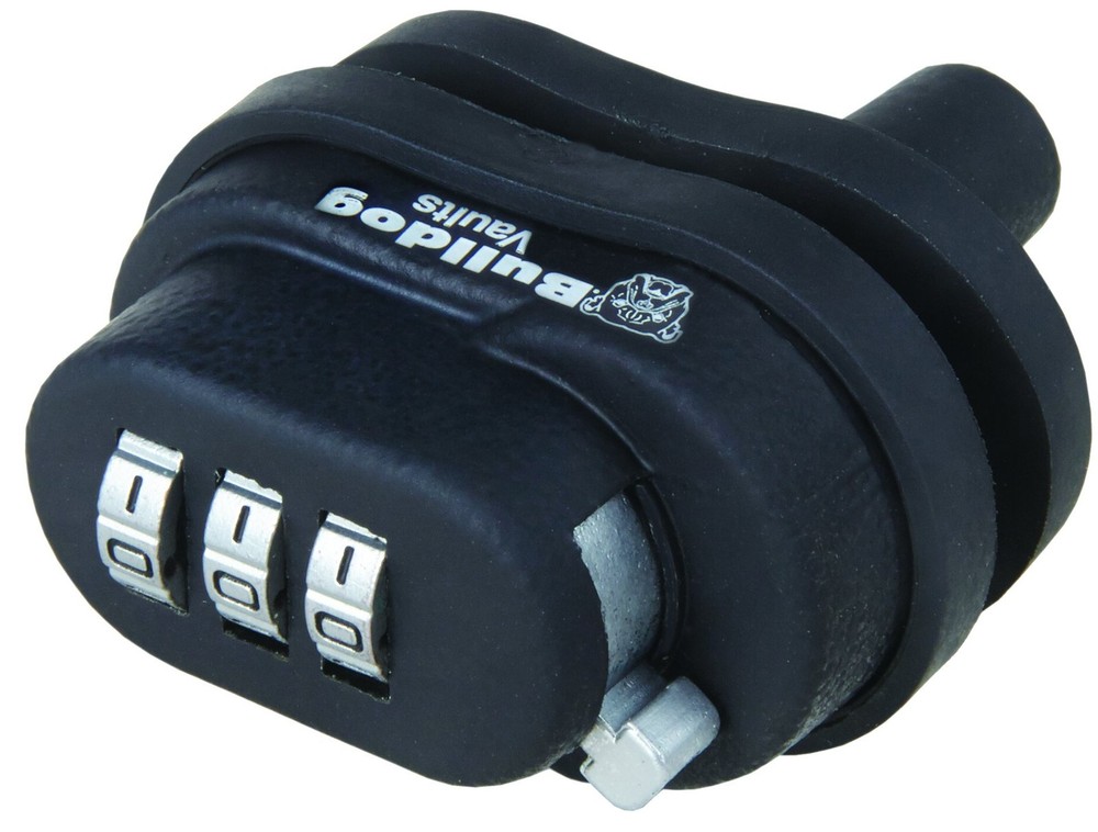 Bulldog Vaults Trigger Lock with Combination (1-Pack), black Black