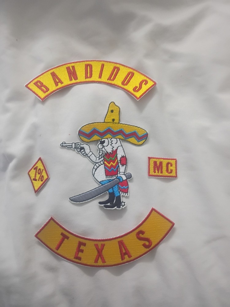 Outlaws and Bandidos M C Front Patch Sets