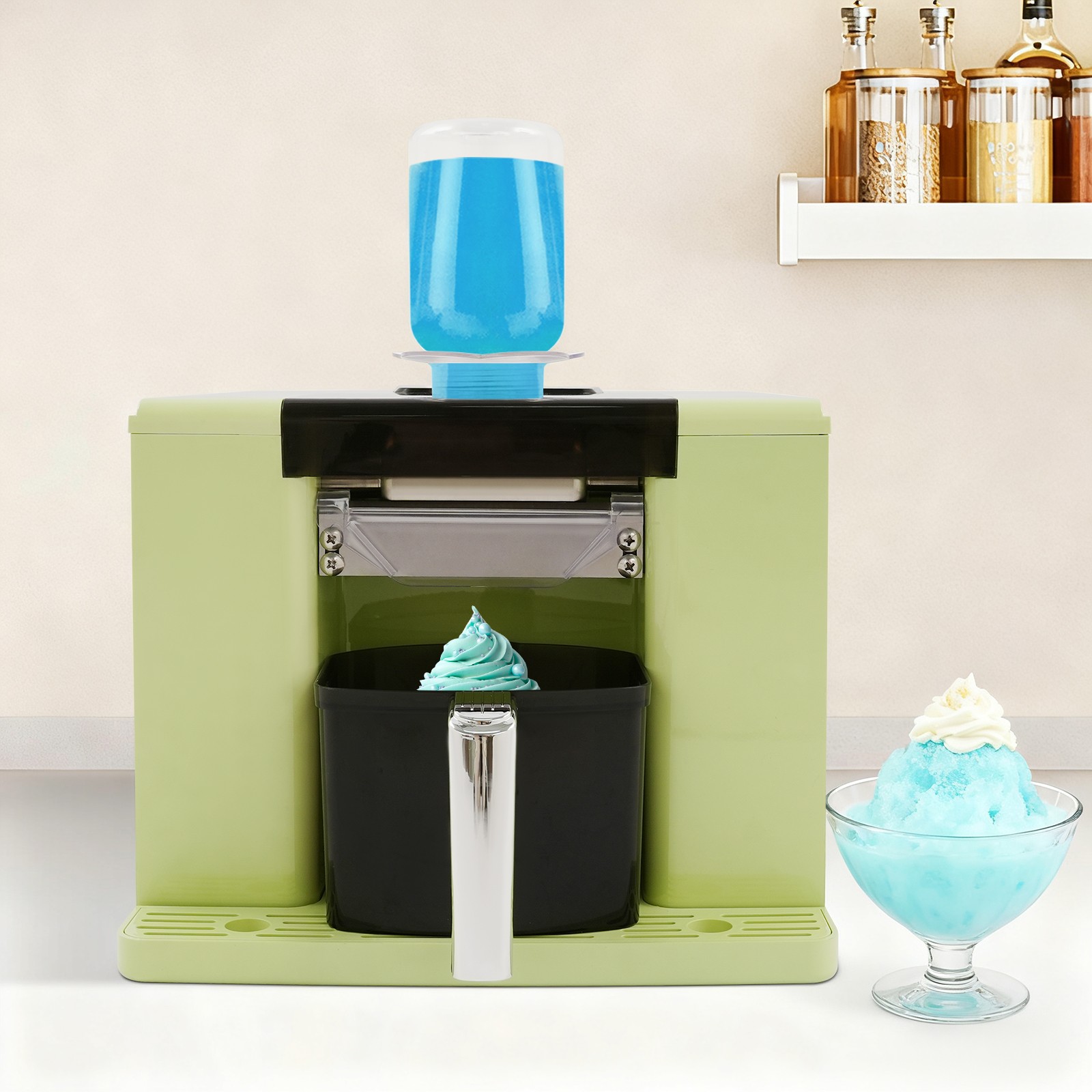 Automatic Snowflake Ice Making Machine Ice Machine Shaved Ice Making Machine