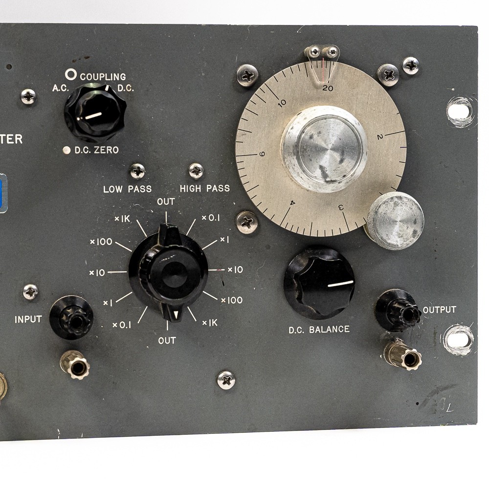 1960s Variable Electronic Filter Model 308A – Battleship Grey