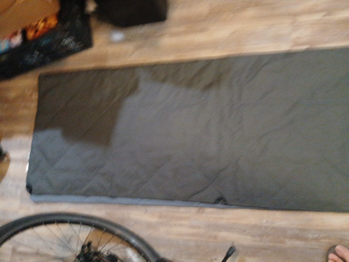 Yeti Lowlands Blanket (Smoke Blue) Some Stains And A Burn Hole