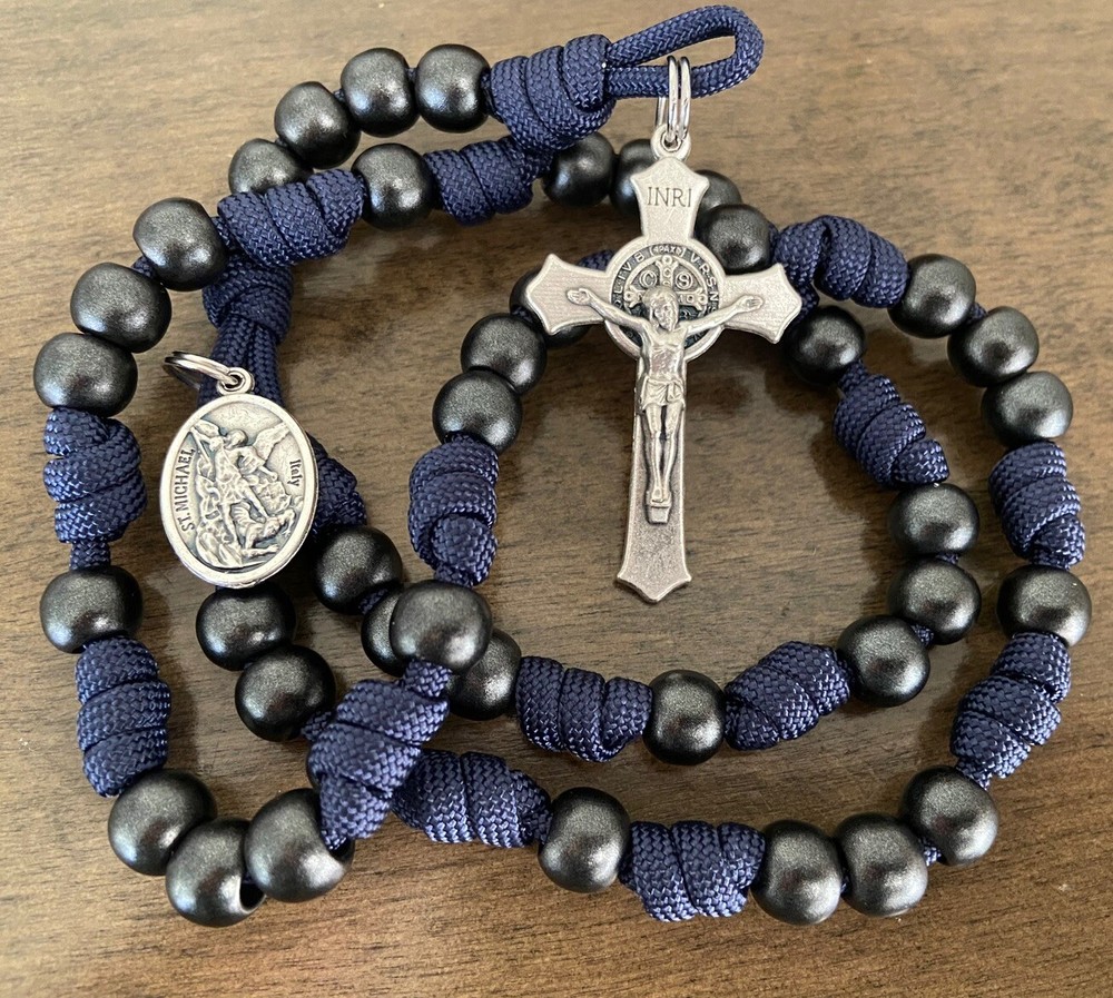 St. Michael Chaplet, Catholic Chaplet, Durable Rosary- Handmade