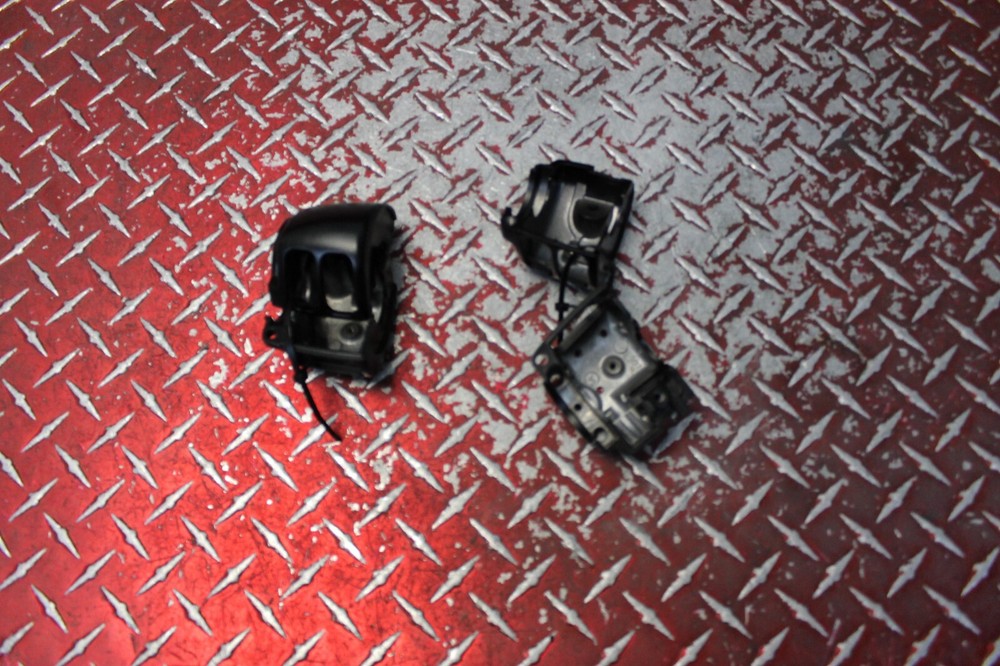 1998 - 2005 HARLEY SOFTAIL OEM BLACK CONTROL SWITCH COVERS DND