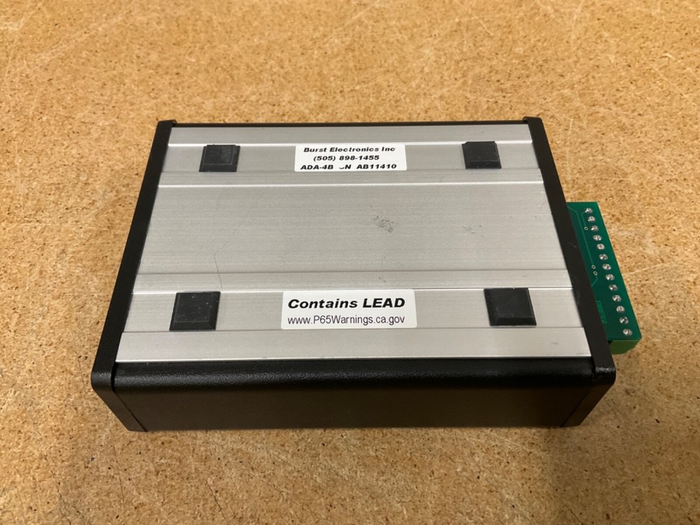 Burst Electronics ADA-4B Balanced Audio Distribution Amplifier