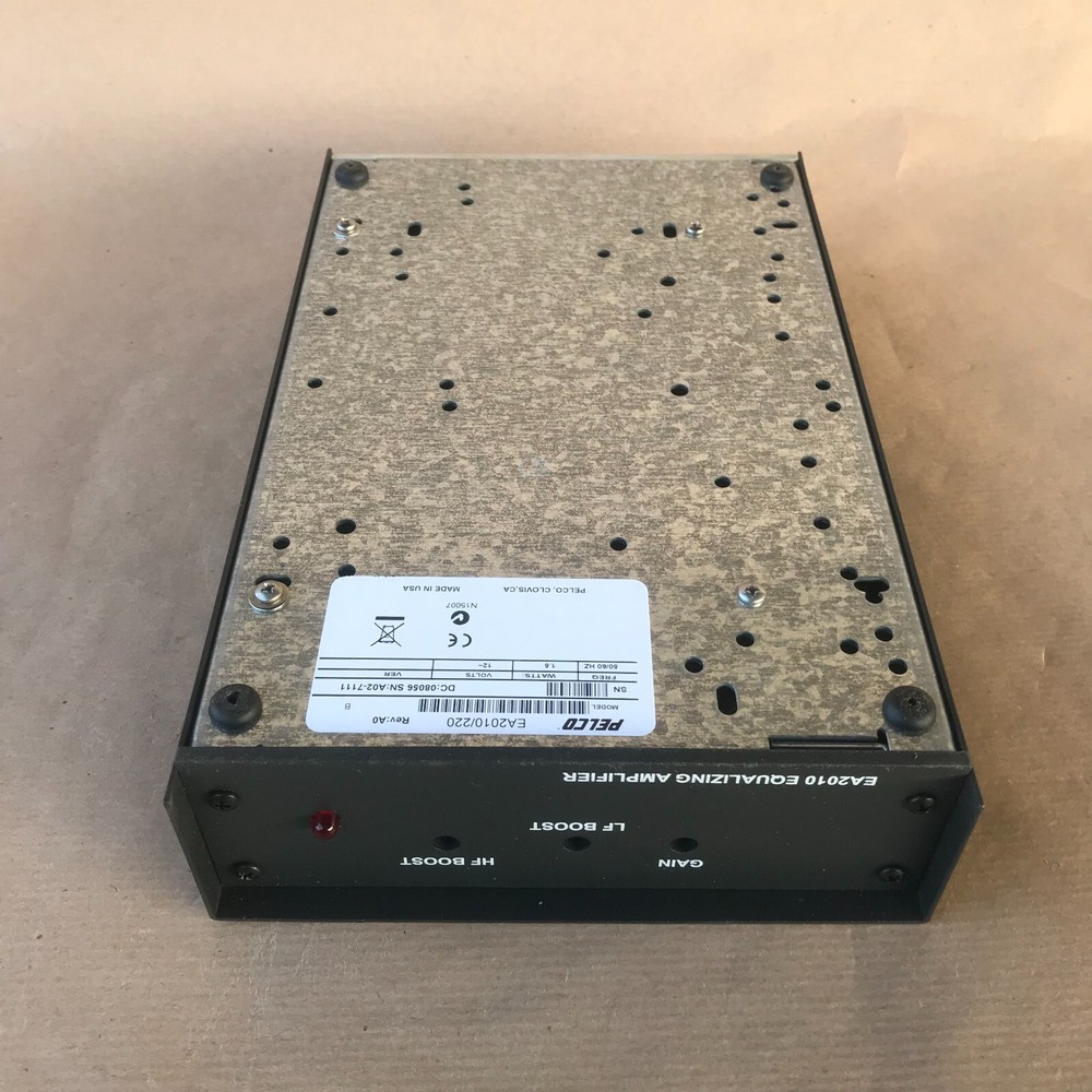 PELCO EA2010 EQUALIZING AMPLIFIER EA2010/220