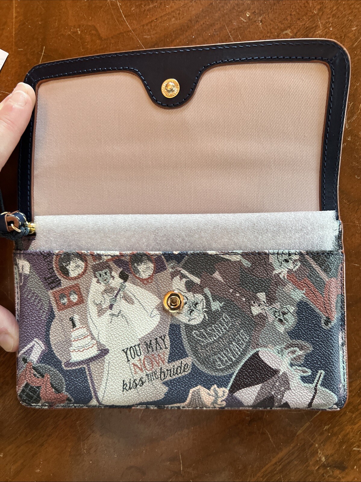 Disney Dooney & Bourke Haunted Mansion Wristlet New with Tags