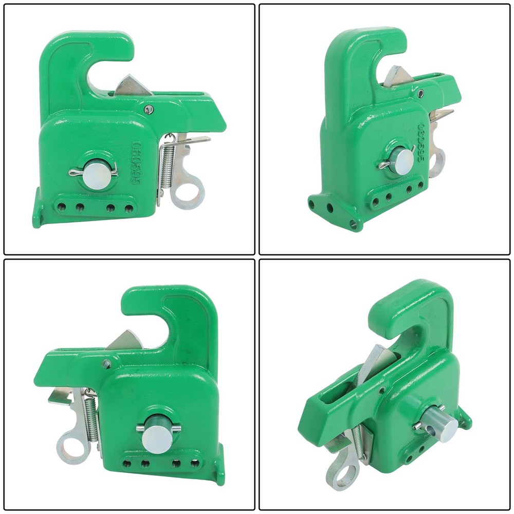 Green Easy Change Quick Hitch for Category 2 Tractors/Implement w/Stabilizer Bar