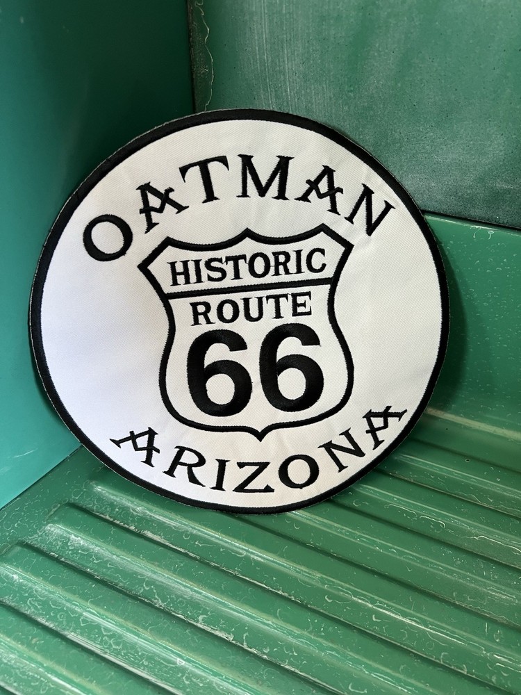 Oatman Route 66 Jacket Patch Iron On