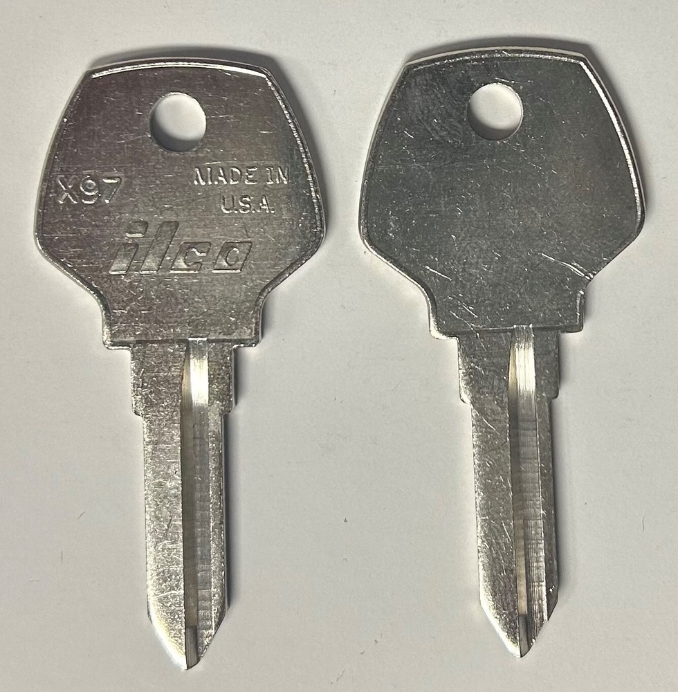 Ilco X97 Harley Davidson Key Blank uncut (1 Pc)