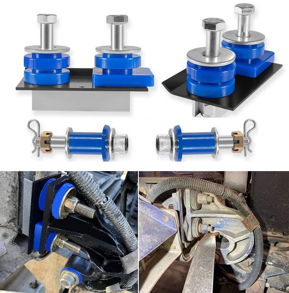 Engine Hood Hinge Pivot Bushing & Mounting Bolt Set Kits For Peterbilt 378 379