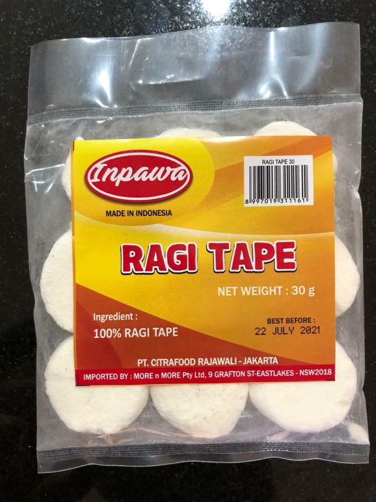 Ragi Tape Yeast Tapai Cassava Root Fermentation Fermented