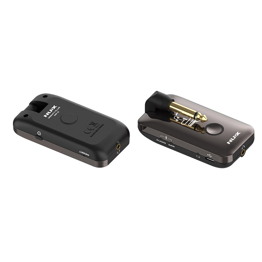NuX Effects Mighty Plug Guitar/Bass Amp Modeling Bluetooth Headphone Amplifier