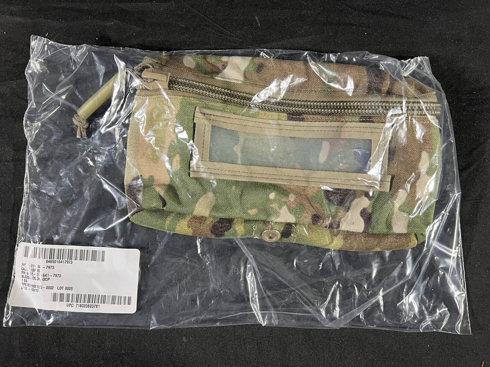 NEW OCP Improved MOLLE Medic System Multicam Bleed Pouch CAS Hook & Loop IFAK